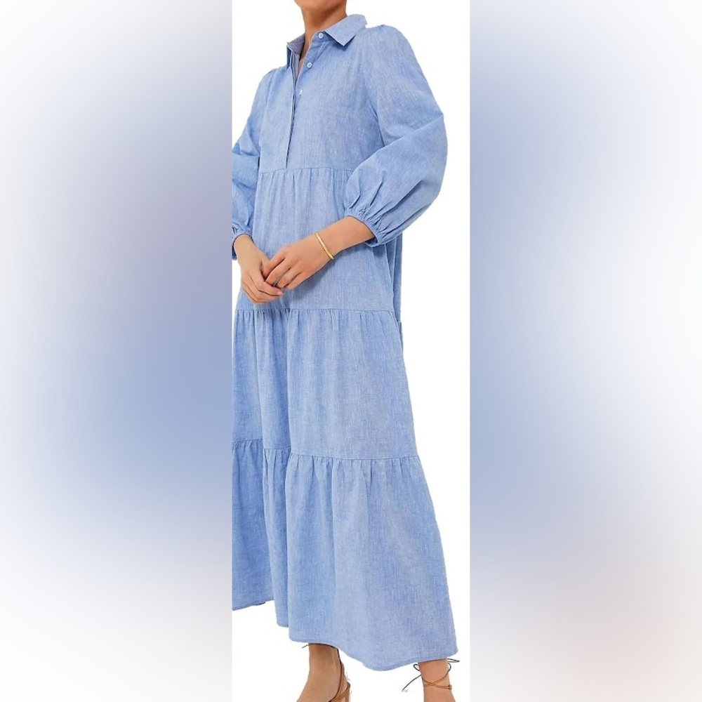 New with Tags Medium Tiered Maxi Dress
